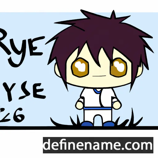 Ryusuke cartoon