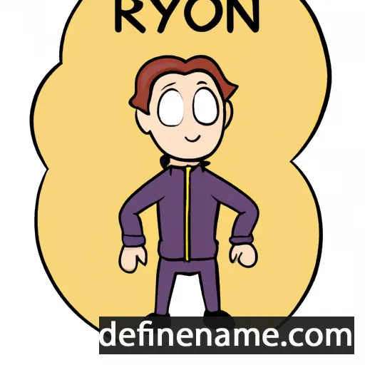 cartoon of the name Ryynö