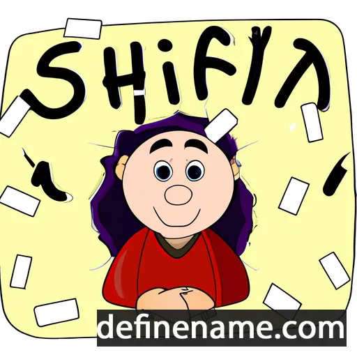 cartoon of the name Şəfa