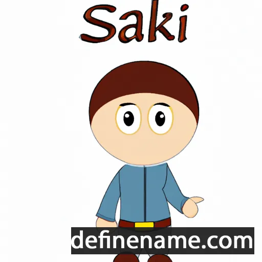 cartoon of the name Şakire