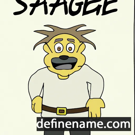 Sággare cartoon