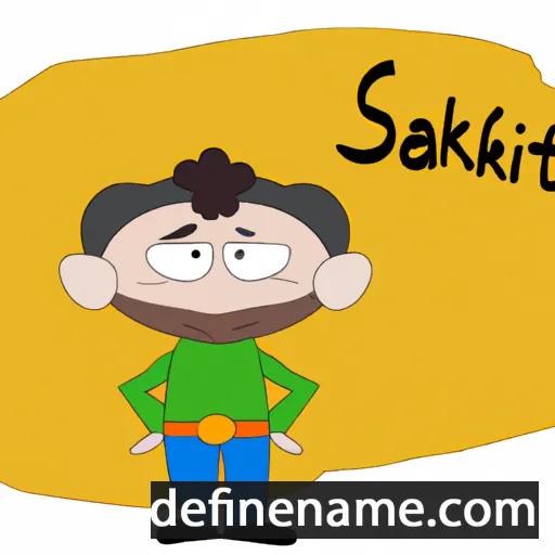 Sákarît cartoon