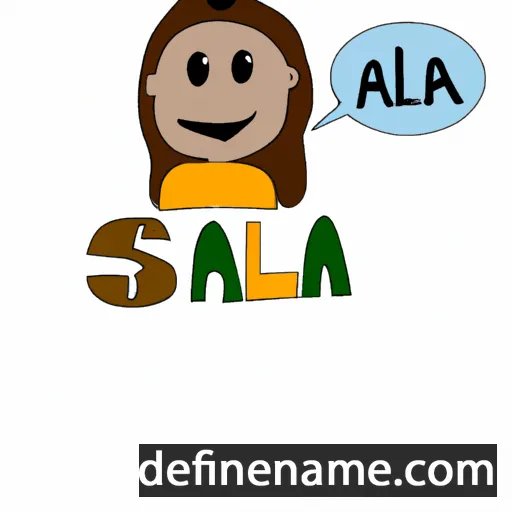 Sálá cartoon