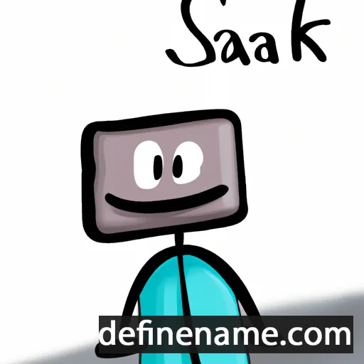 Säkkri cartoon