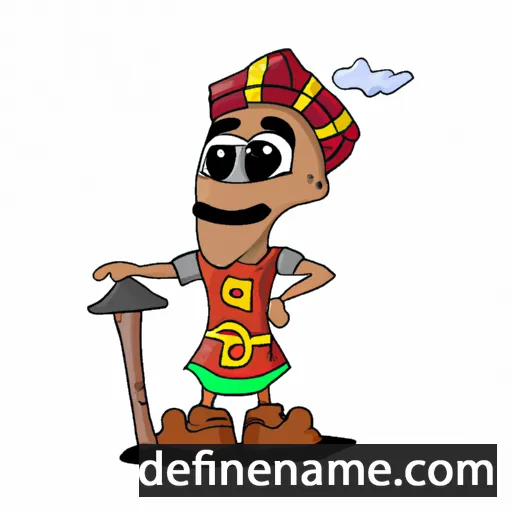 cartoon of the name Sãdomir