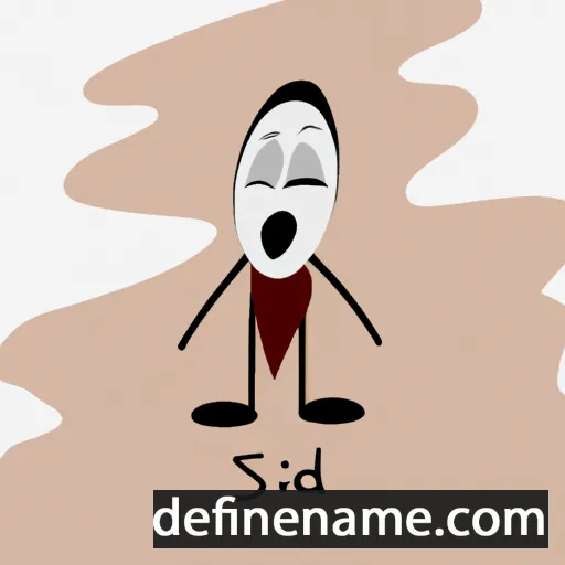 cartoon of the name Səidə