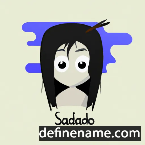 Sadako cartoon