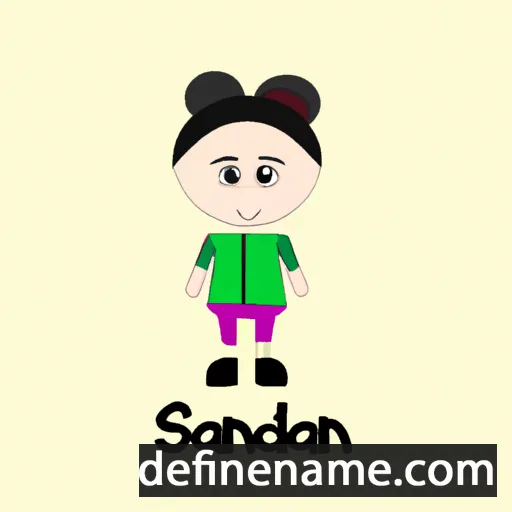 Sadannah cartoon