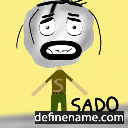 cartoon of the name Sadao