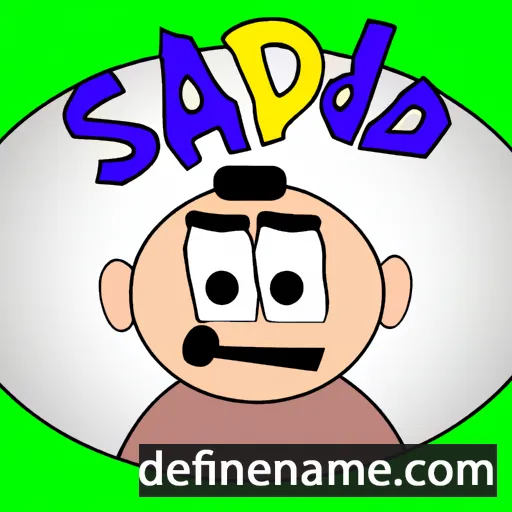 cartoon of the name Sadap