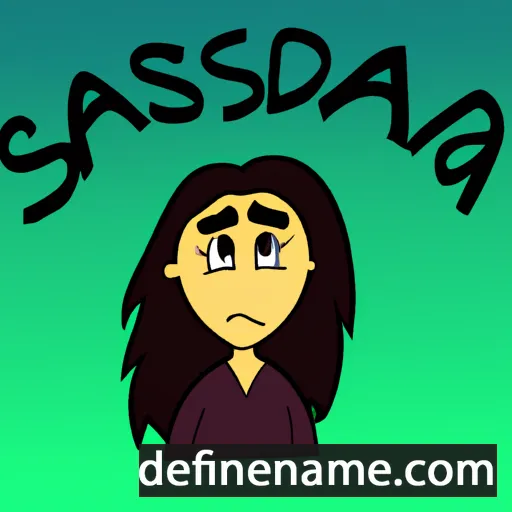 Sadasia cartoon