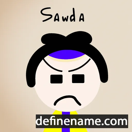 Sadawa cartoon