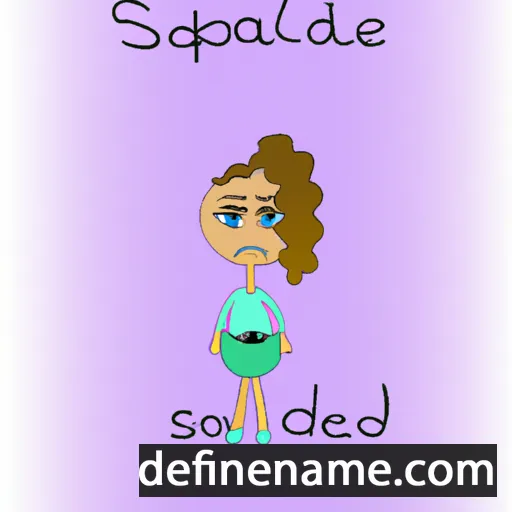 Sadelle cartoon