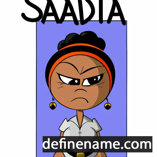 Sadetta cartoon