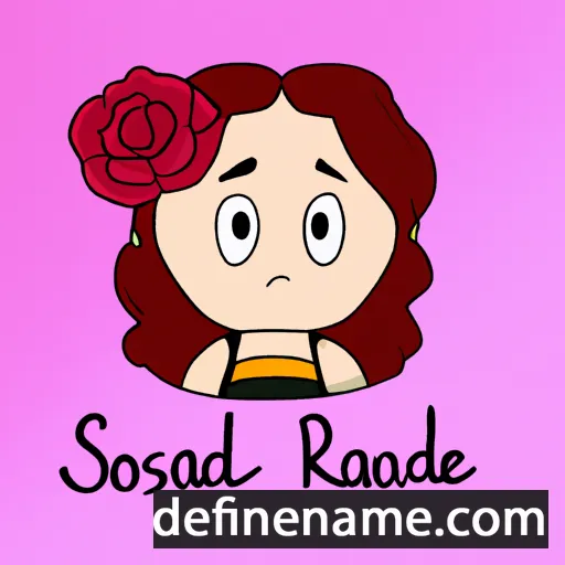 Sadierose cartoon