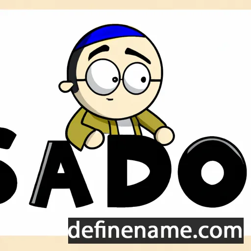 cartoon of the name Sadori