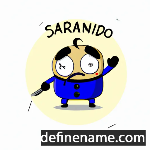 Sadurniño cartoon