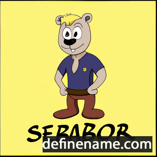 Sæbjörn cartoon