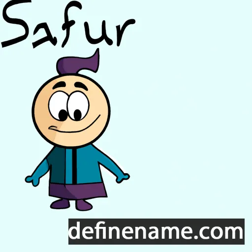 Sæfaru cartoon