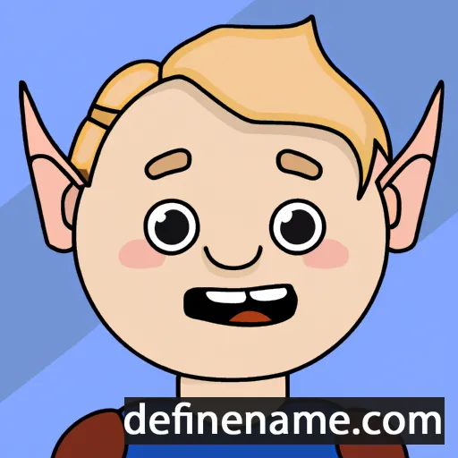 Sæfinn cartoon