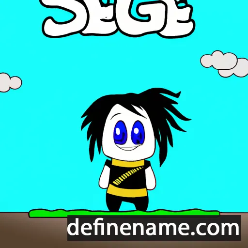 Sægiefu cartoon