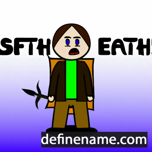 cartoon of the name Sæthryth