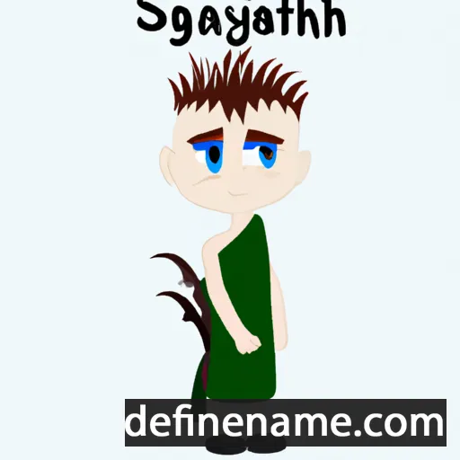 Saegyth cartoon