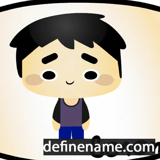 cartoon of the name Saemon