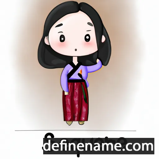 cartoon of the name Saengsuri