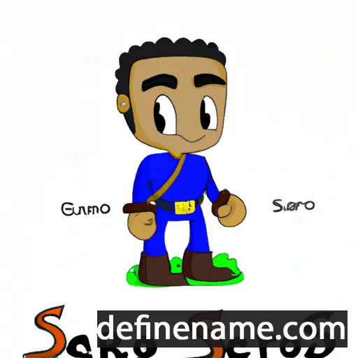 Saeros cartoon