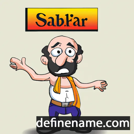 Safarberdi cartoon