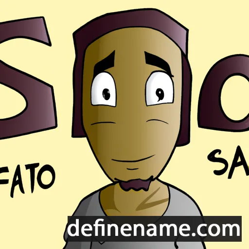 cartoon of the name Safo