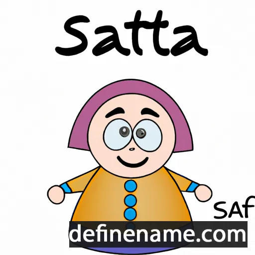 cartoon of the name Safta