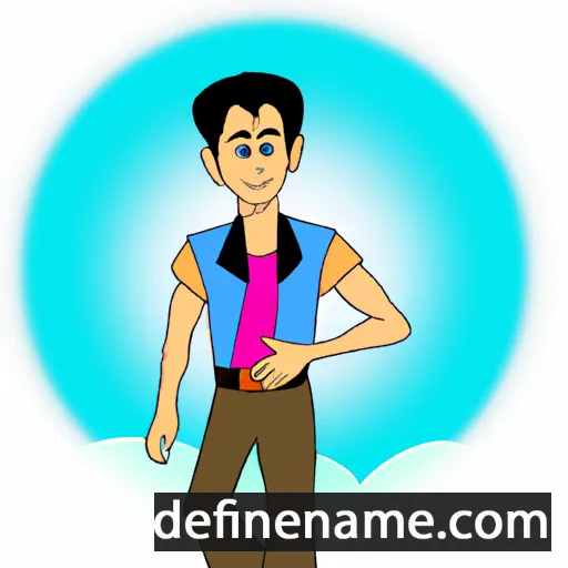 cartoon of the name Sagar