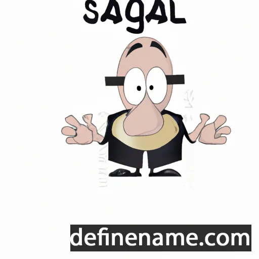 cartoon of the name Sagol