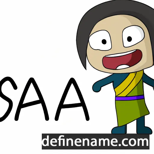 cartoon of the name Sagwa