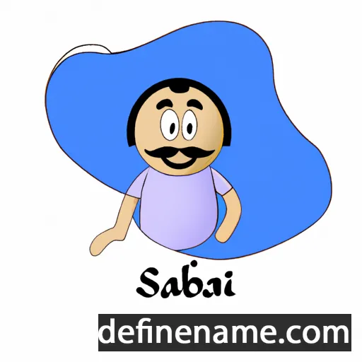 cartoon of the name Sahab