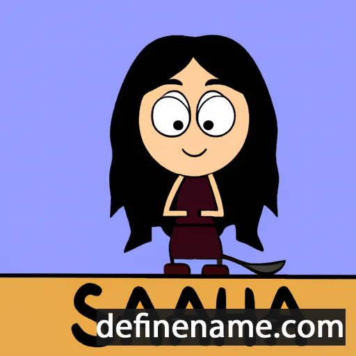 Sahasra cartoon