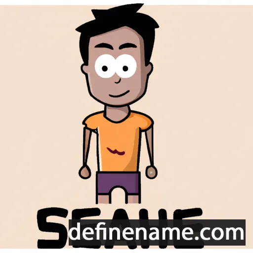 cartoon of the name Sahej