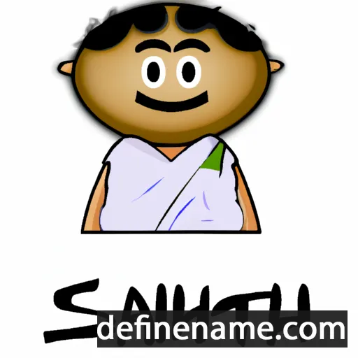 Sahithi cartoon