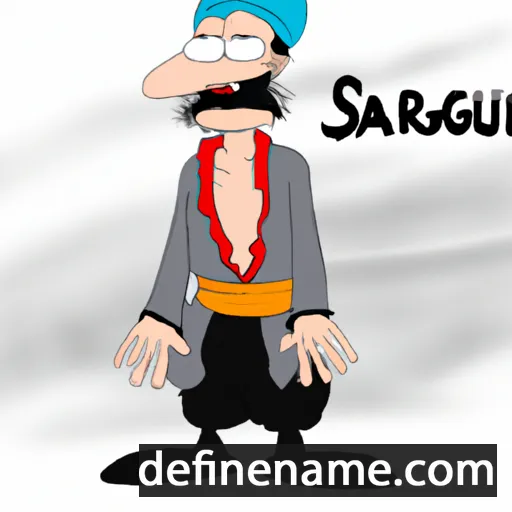 Sahrogul cartoon