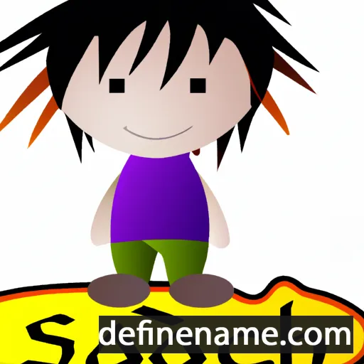 cartoon of the name Saichi