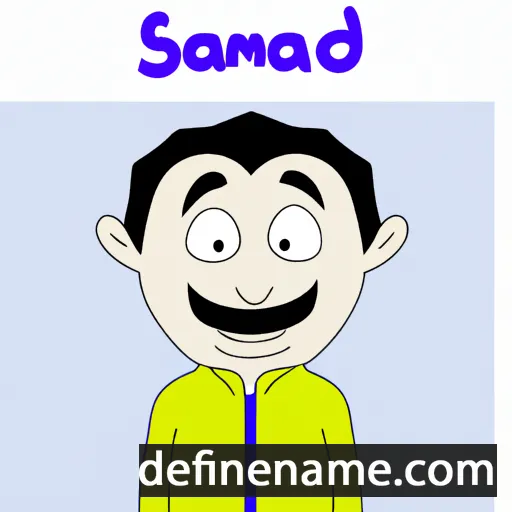 cartoon of the name Said-akhmad