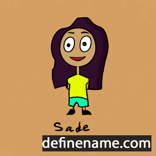 Saidee cartoon