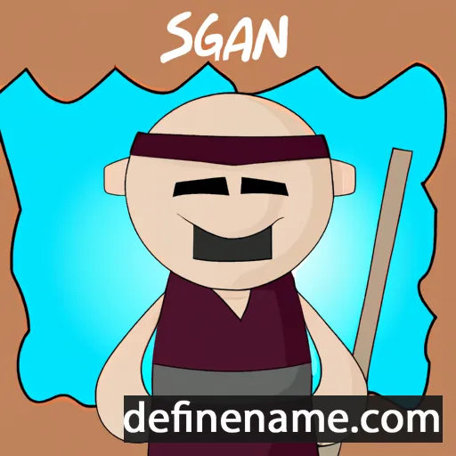 Saidg'ani cartoon