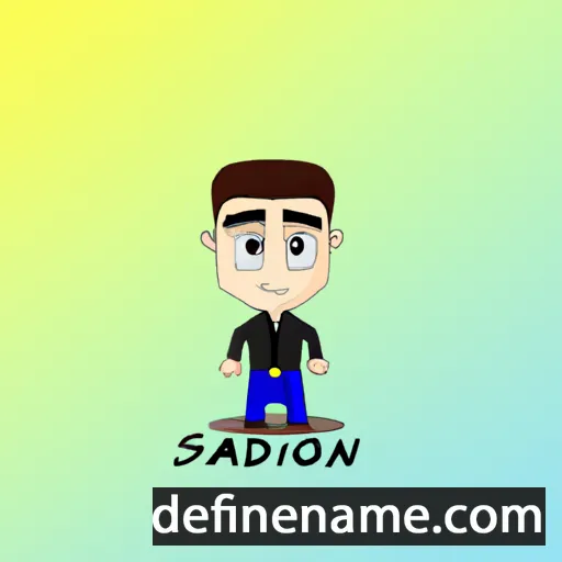 cartoon of the name Saidin