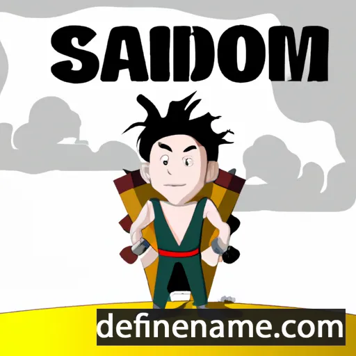 Saidomon cartoon