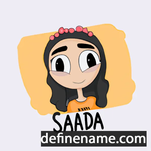 Saidra cartoon