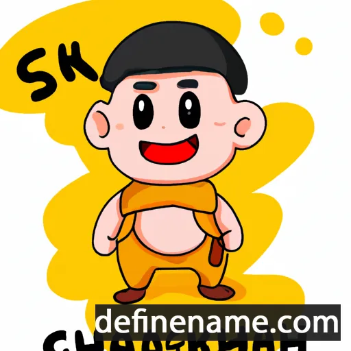 Saikhanchimeg cartoon