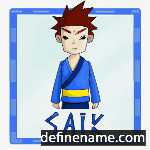 cartoon of the name Saiki